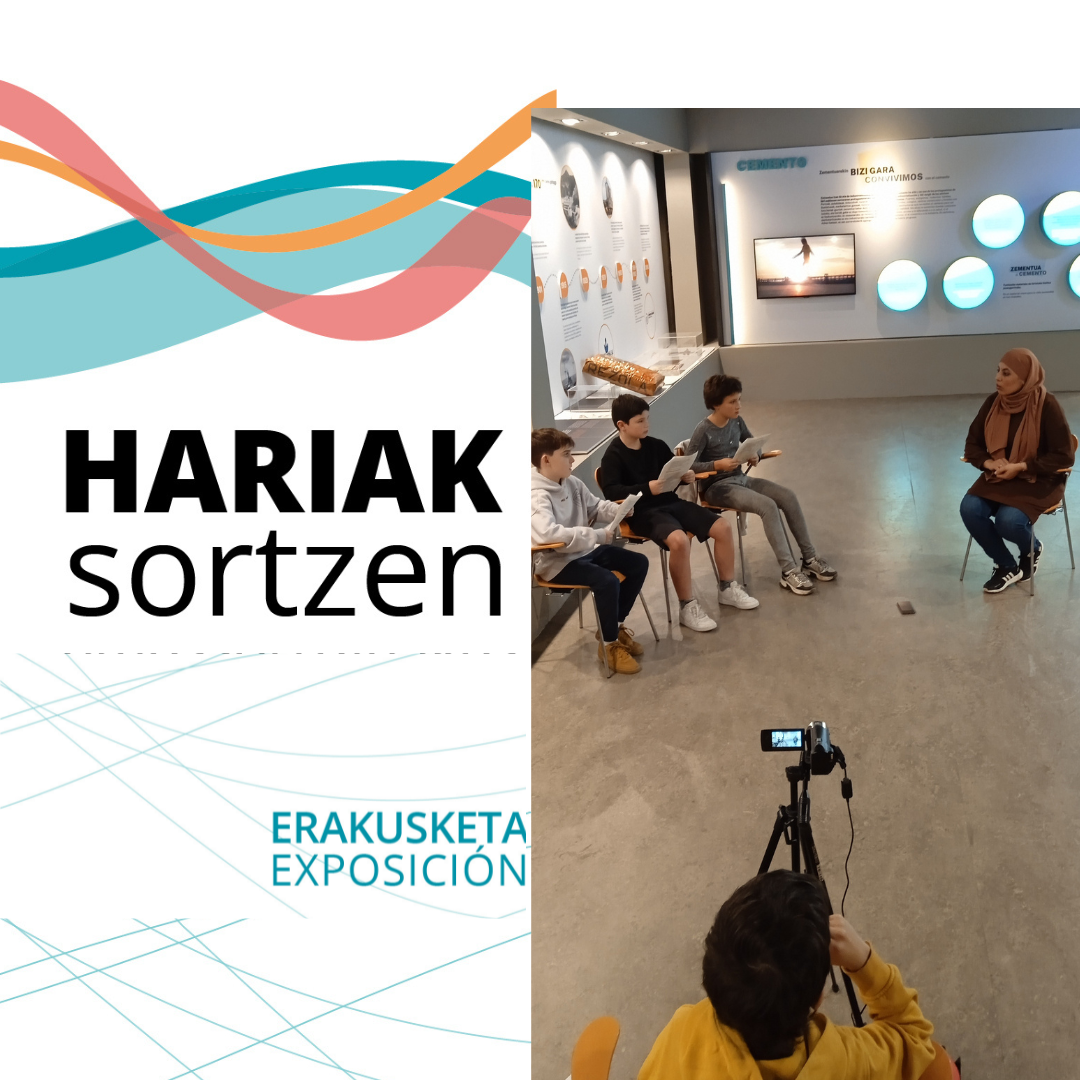 Cartel del evento Haritik Tiraka, compuesto por tipografía y mucho colorido